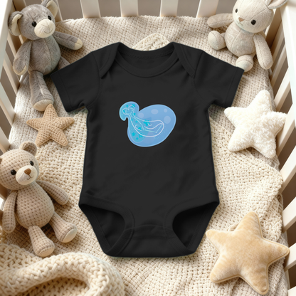 Mir the Spunky Calf Astral Zenith Traces on Infant Baby Rib Bodysuit