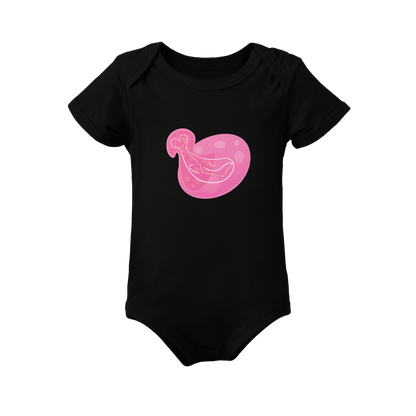 Mir the Spunky Calf Astral Dusk Traces on Infant Baby Rib Bodysuit