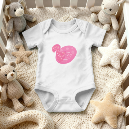 Mir the Spunky Calf Astral Dusk Traces on Infant Baby Rib Bodysuit