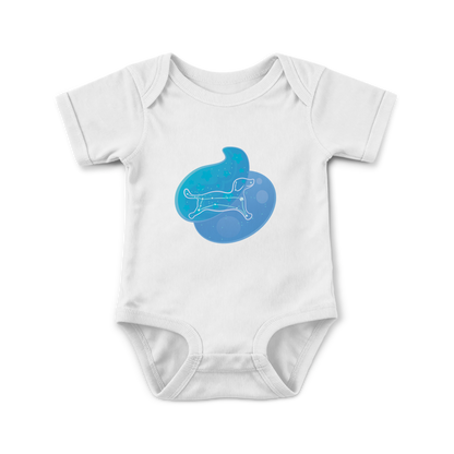 Rius the Loyal Puppy Astral Zenith Traces on Infant Baby Rib Bodysuit