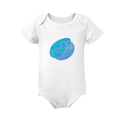Lyn the Keen Kitten Astral Zenith Traces on Infant Baby Rib Bodysuit