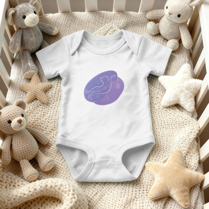 Lyn the Keen Kitten Astral Nadir Traces on Infant Baby Rib Bodysuit